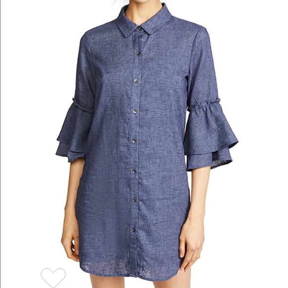 Splendid Chambray Button Down Dress - Picture 11 of 11